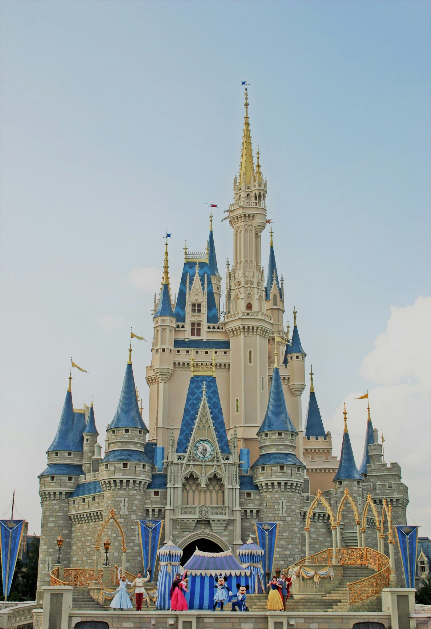 El castillo de Cinderella en Walt Disney World